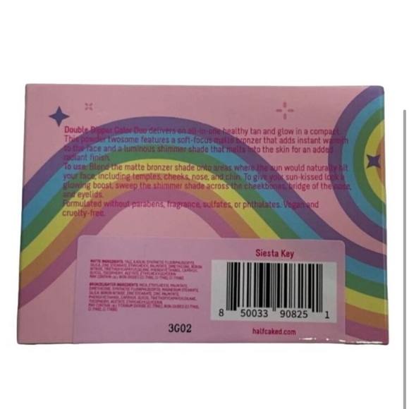 NEW NWT Half Caked Double Dipper Matte Bronzer
Siesta Key Highlighter Bronzer - Picture 4 of 5